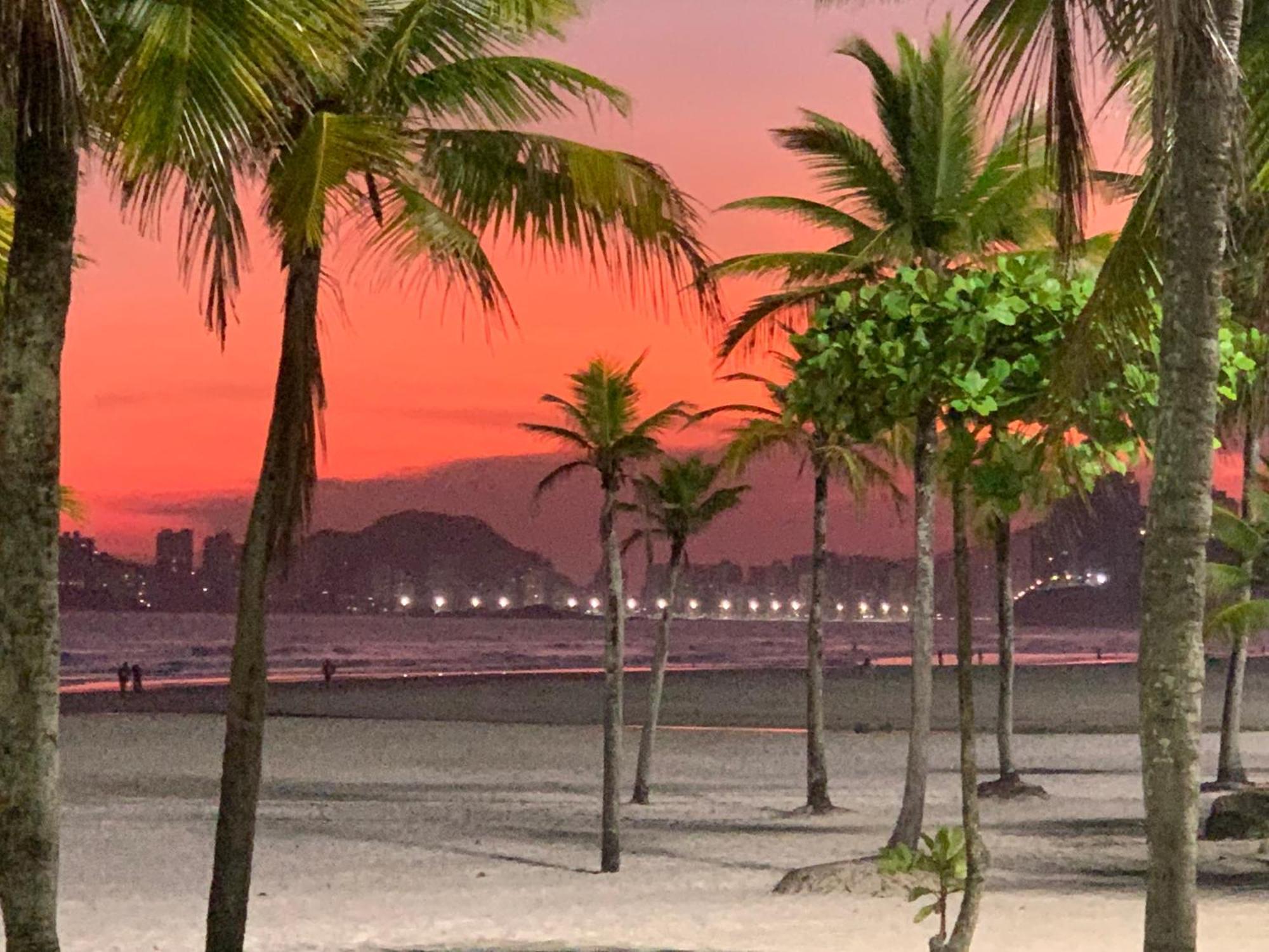 Apartamento 100 Mts Da Praia Guaruja Bagian luar foto