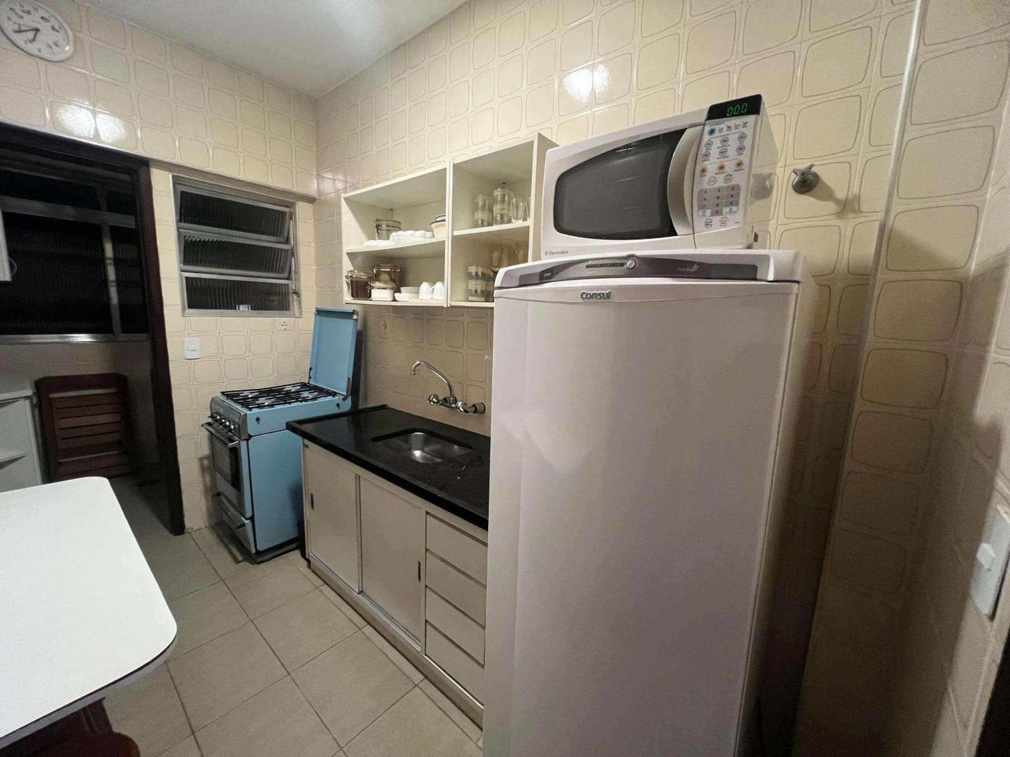 Apartamento 100 Mts Da Praia Guaruja Bagian luar foto