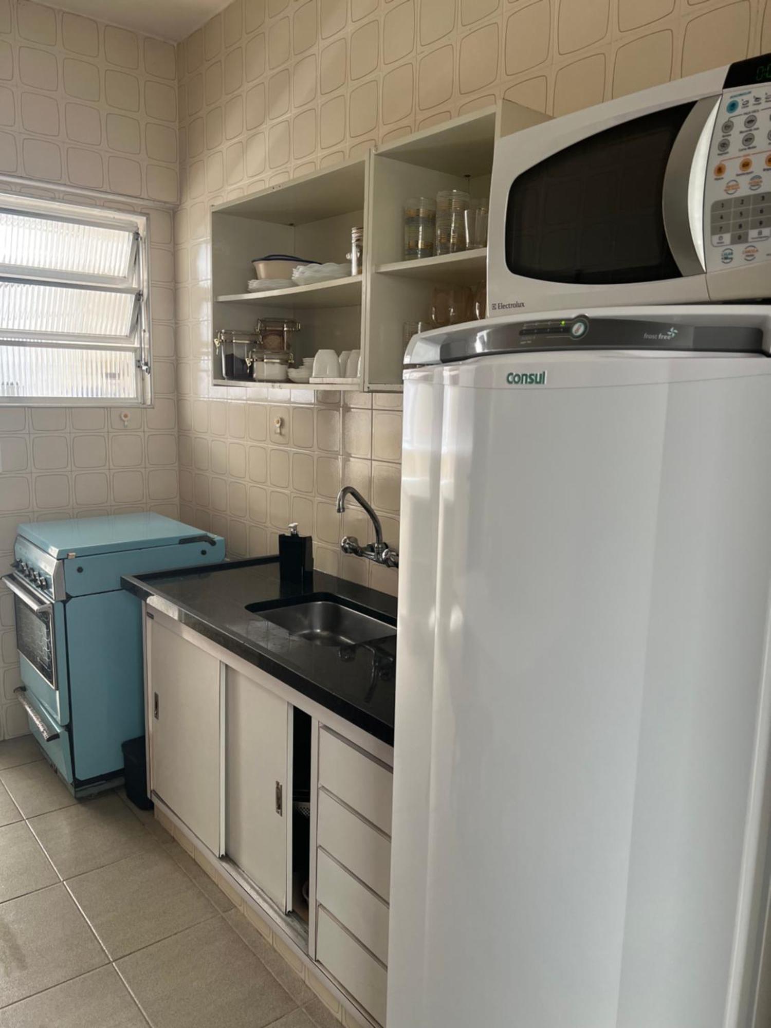 Apartamento 100 Mts Da Praia Guaruja Bagian luar foto